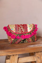 Patchwork Jaipur Bag Pink